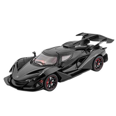 1/24 Schaal Apollo IE Speelgoed Automodellen Legering Diecast met Geluid Licht Pull Back Voertuigen Modellen voor Jongens Verjaardagscadeaus