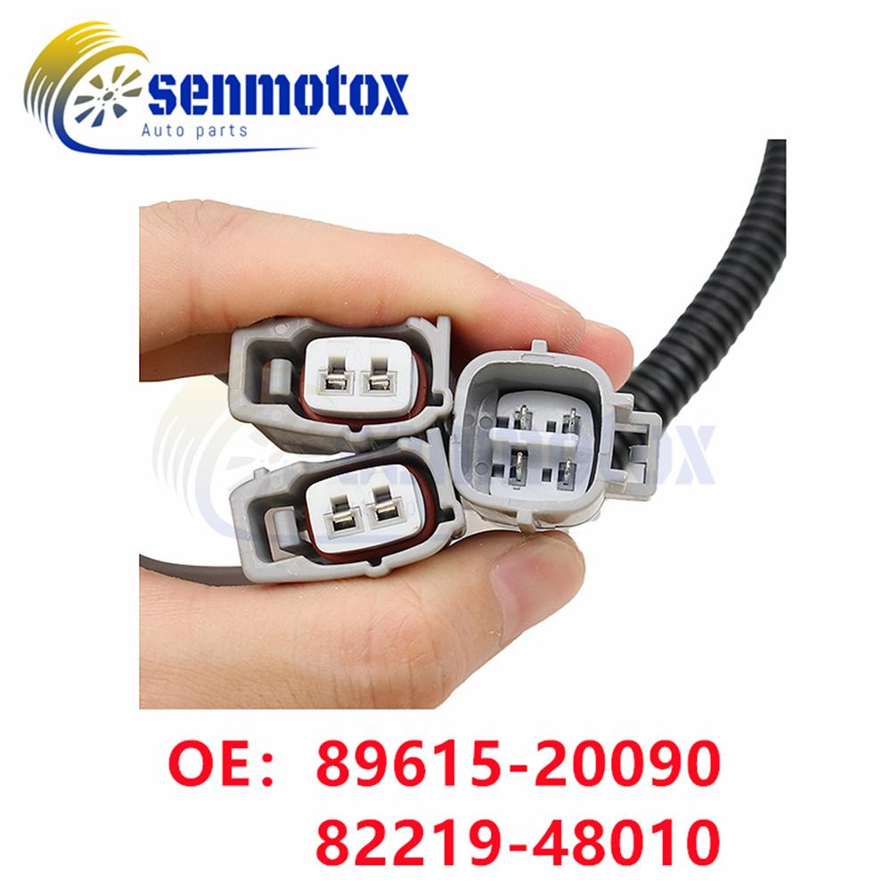 89615-20090 Knock Sensor + 82219-48010 Wiring Harness Kit For Camry Corolla RAV4 4Runner Highlander Lexus ES330 RX330 2003-2012