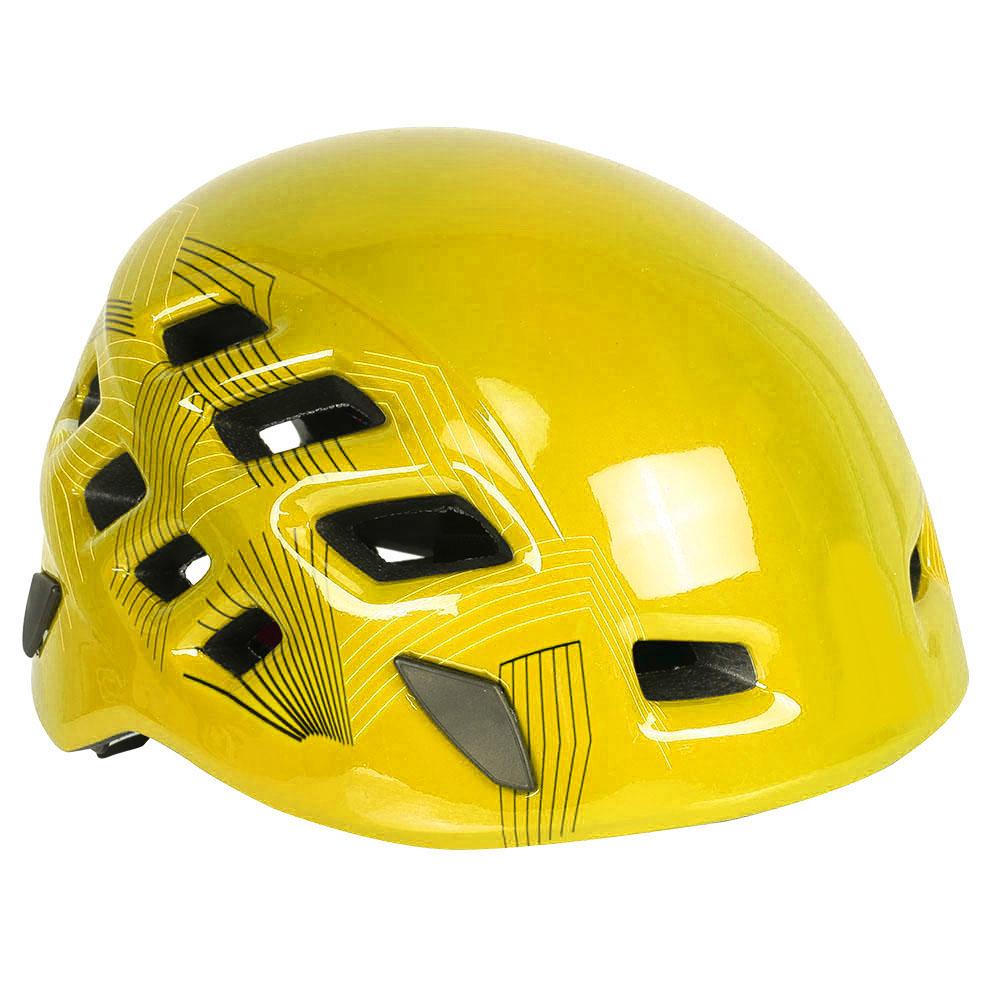 Outdoor Sport Sicherheitsschutzhelm Verstellbar Felsenklettern Kopfschutz Helme(Gelb)