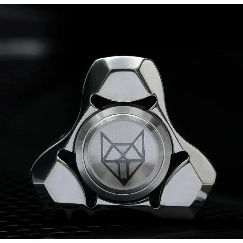 EDC Stainless Steel Metal Mini Fidget Spinner Relieve Stress Relief Toy Best Hand Spinning Top Tip Antistresse Decompression