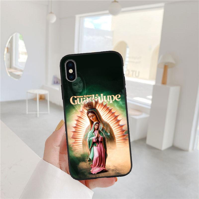 BF115 Virgen Maria Soft Shell Phone Case for Redmi Note 13 14 Pro+ Plus A3 A3X 13X 13C 13R 14S 14C 14R