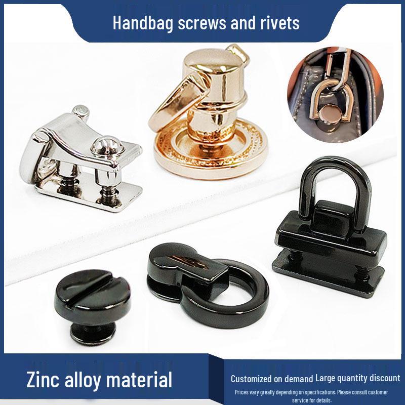 Taschen- und Gepäckzubehör: Ringe, Mönchskopf, Nippelstecker, DIY Lederschnallen, Schraubnieten