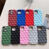 Cartoon Cat KT Makeup Mirror Case for iPhone 14.
