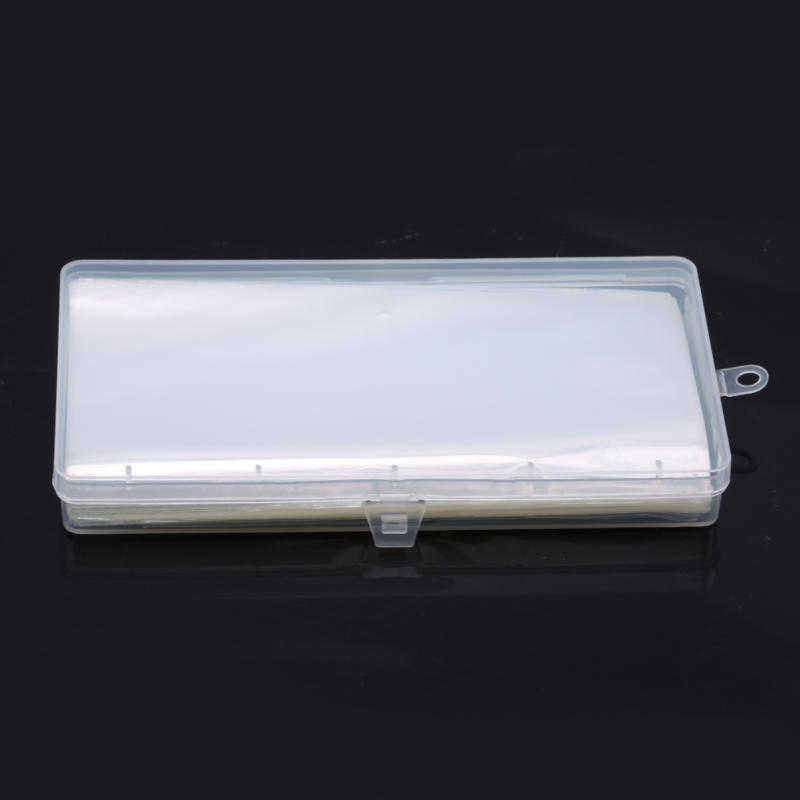 100Pcs Money Banknotes Protective Storage Bags with Box Transparent Coin Holders Album Folders