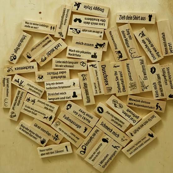 Set Torre di Blocchi per Appuntamenti Sfide per Adulti Set di Blocchi da Costruzione Impilabili Gioco di Impilamento Torre di Blocchi per Serata di Appuntamenti di Coppia