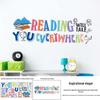 Chuanhao Motivational English Phrase Wall Stickers for Kids' Rooms and Classrooms
