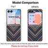 Geometric Cloth Texture Case For Samsung Galaxy Z FlIP 7 FE 6 5 Plating PC+PU Leather Hybrid Folding Cover For Samsung Z Flip7 Flip6 Flip5