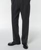MUSINSA STANDARD Reverse One-Pleat Wide Hidden Banding Slacks [Gunmetal]