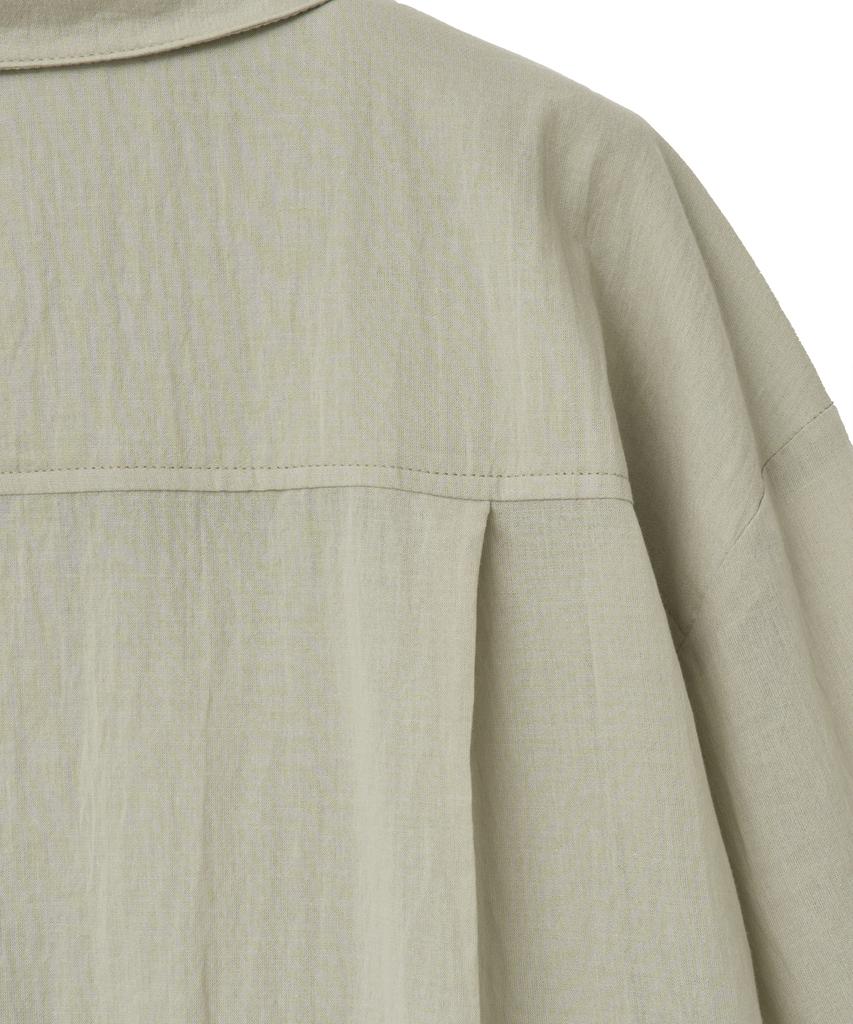 Noir For Woman Pale Scarf Loose Fit Shirt (Pale Mint)