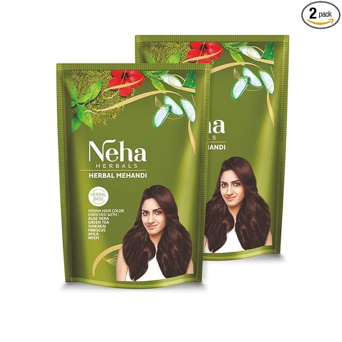 Neha Herbals Mehandi - 500G (Pack of 2)