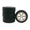 Metal Wheel with Rubber Tires :28 RC 969 K989 P929