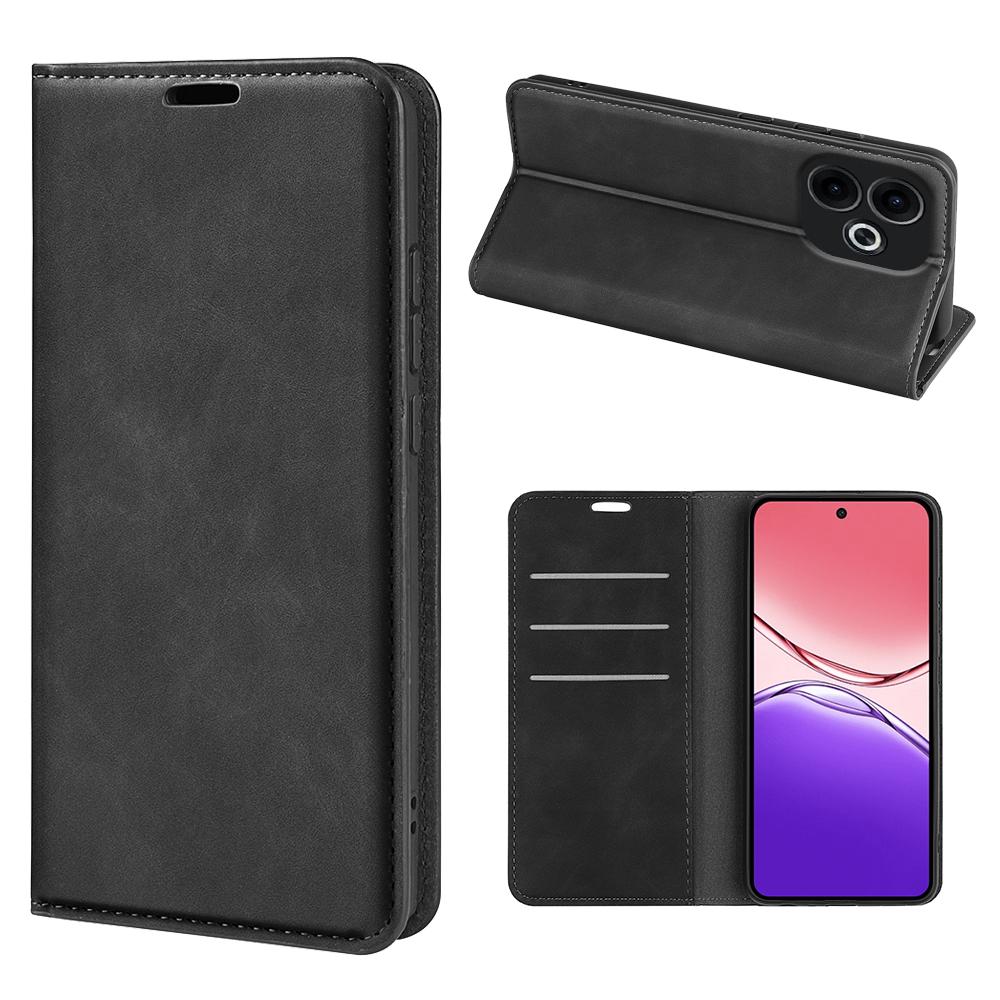 For Oppo A5 Pro 4G (Global)/5G (Global)/A5 Energy 5G (China) Case Skin Touch Leather Wallet Phone Cover