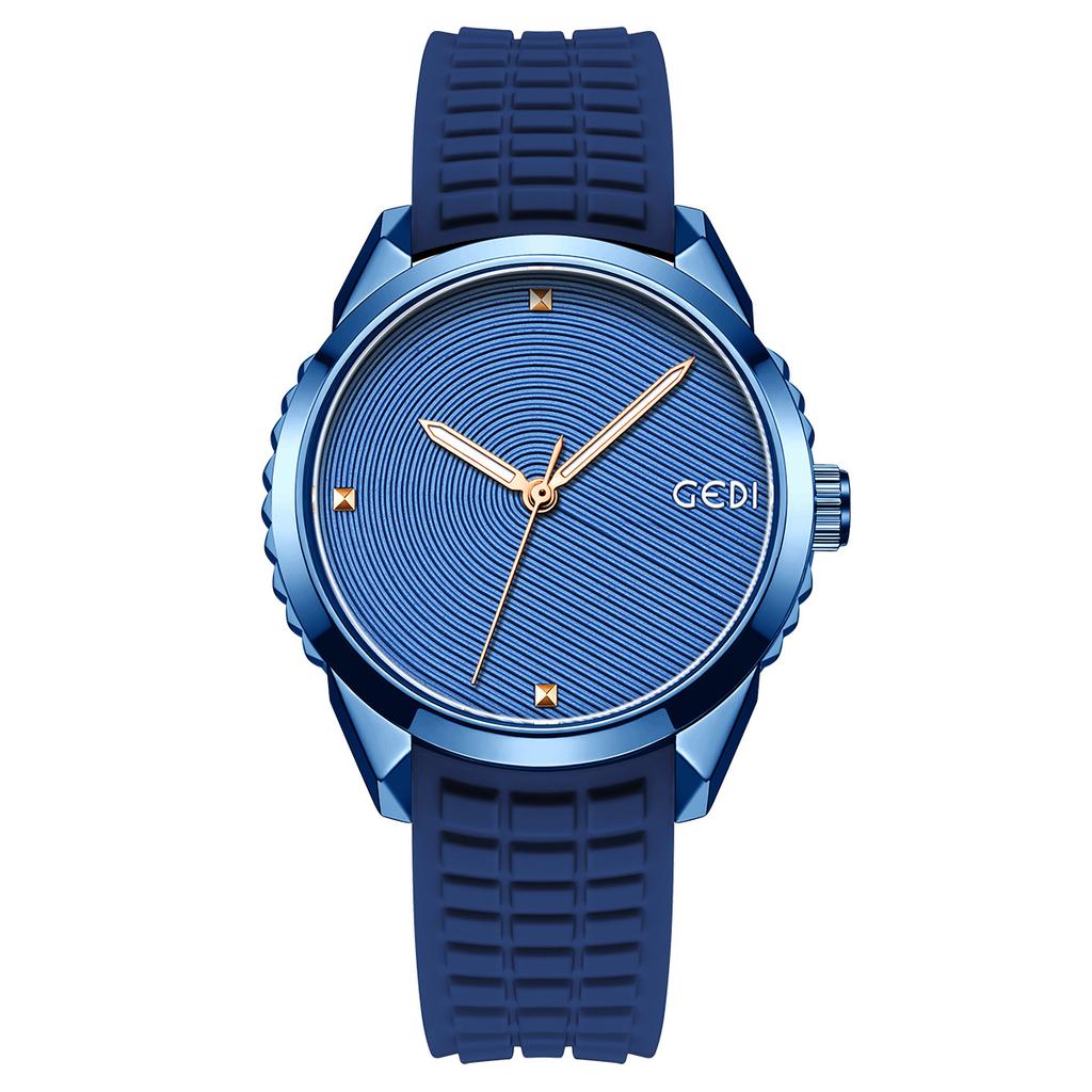 Orologio Sportivo in Silicone Semplice Color Caramella, Quadrante Grande, Orologio al Quarzo Impermeabile di Fascia Alta