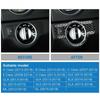 Carbon Fiber Headlight Switch Trim For Mercedes CLA GLA GLE 2014 2015 2016 2017-2023 Light Control Cover Frame Interior Sticker