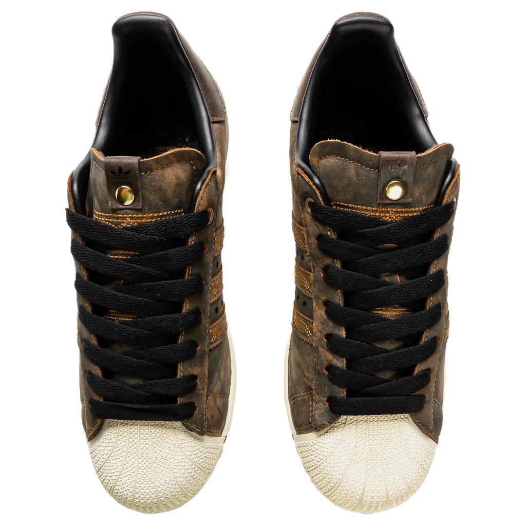 Men's Sneakers Brock Purdy x adidas Superstar II 'Brown Black White'