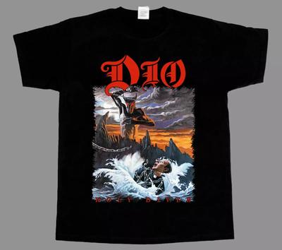 Dio Holy Diver Nieuw Zwart T-shirt