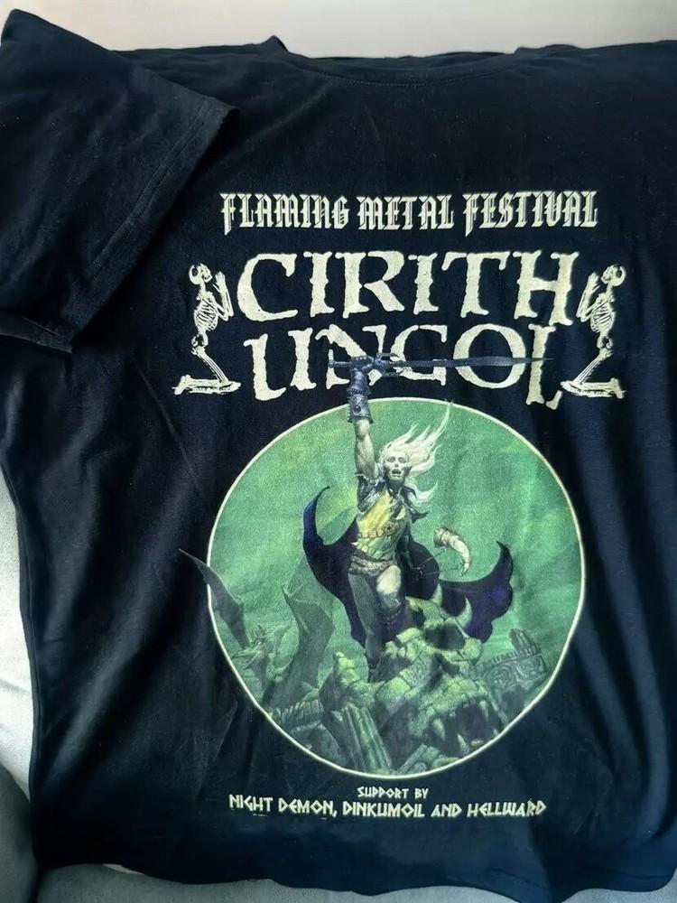 

Cirith Ungol Gift For Family Black T-Shirt Cotton All Size Unisex T-Shirt M