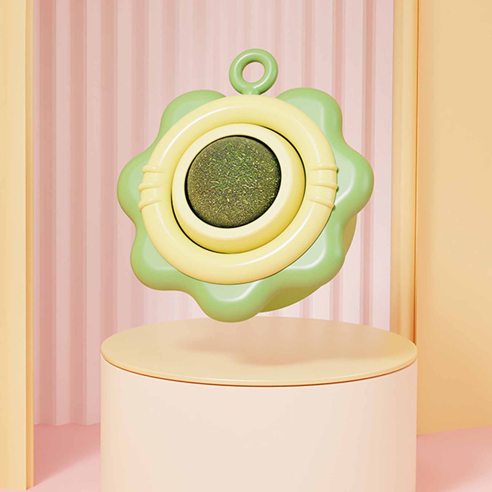 

Catnip Balls Toy, Grass Licking Balls, Interactive Self,Entertainment Toy for Kittens, One Size