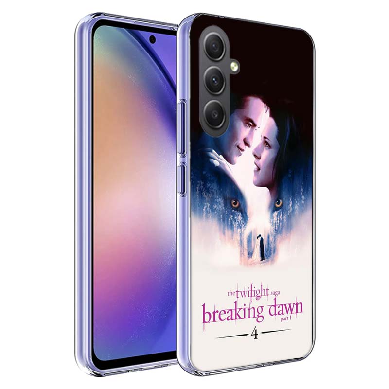 Team Edward Jacob Twilight Cover For Samsung A54 A34 A24 A14 A53 A33 A23 A13 A52S A32 A22 A12 Phone Galaxy A03 A04 A02S A42 A73