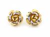 375 Gold Earrings for Women with a Flower On a Stud from a Jeweler As a Gift