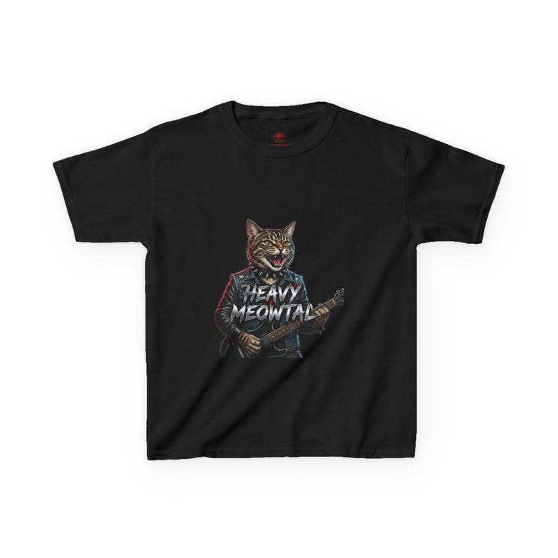 Heavy Meowtal - Kids T-Shirt 100