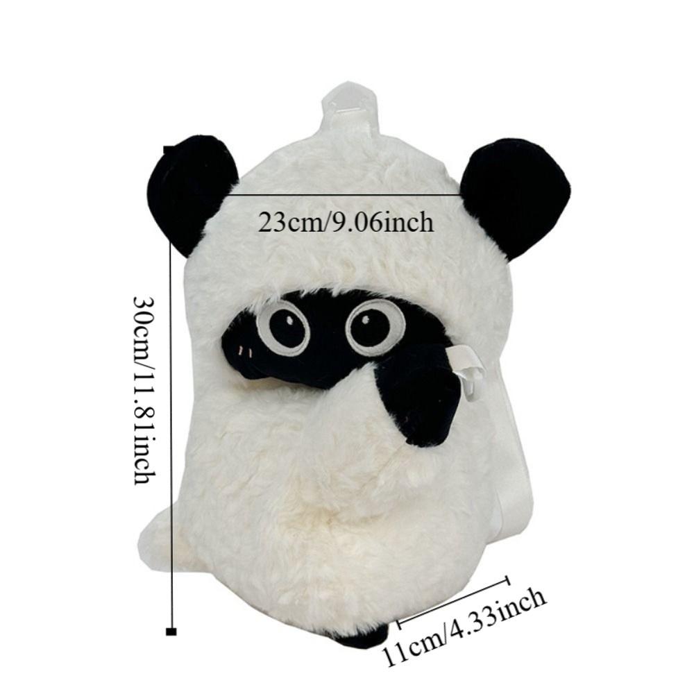 Kawaii Sheep Doll Shoulder Bag Stuffed Animal Plush Backpack Animal Lamb Crossbody Bag  Outdoor
