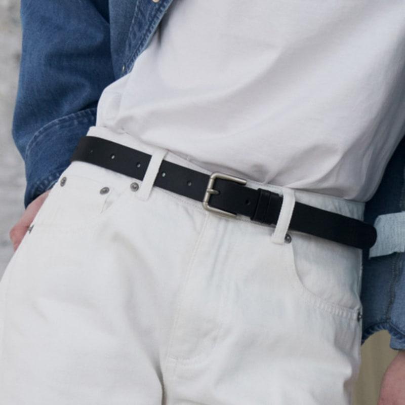 

DRAWFIT ЖЕНСКИЙ Пышный Квадратный Ремень из Коровьей Кожи [3 ЦВЕТА] SUEDE BEIGE F