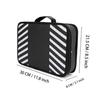 PU Hairdresser Carrying Case Organized Compartments Hair Cutting Grooming Kit  Travel Use