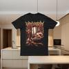 2025 New Pervversion In Manifest Disease Print Unisex Street Fashion Trend Short Sleeved Pure Cotton Round