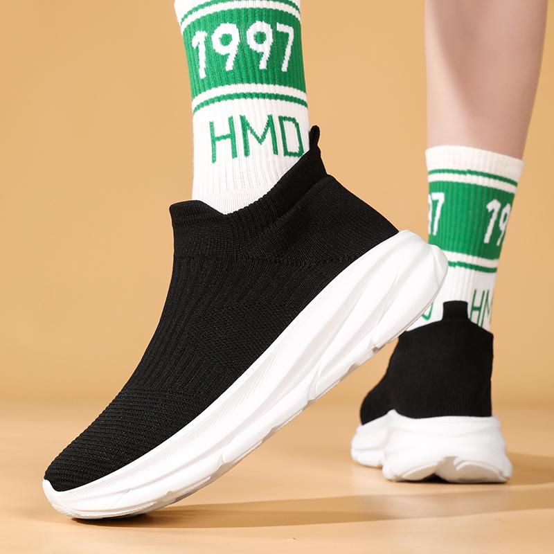 36-45 Unisex Sneakers Platform Shoes Breathable Casual Sports Walking Shoes for Men