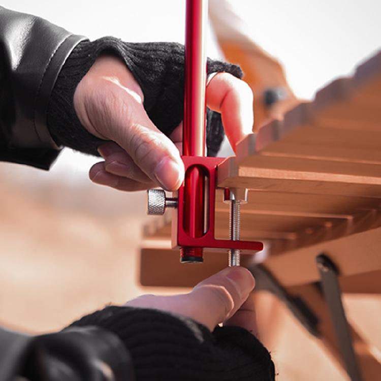 Lantern Stand Adjustable Height Lamp Pole Stick Portable Light Holder for Picnic