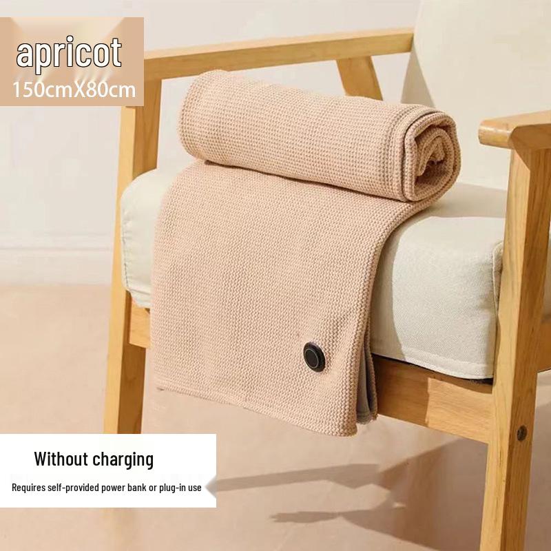 

Rechargeable Heated Shawl - Outdoor Washable Electric Warmer Blanket 150x80cm
