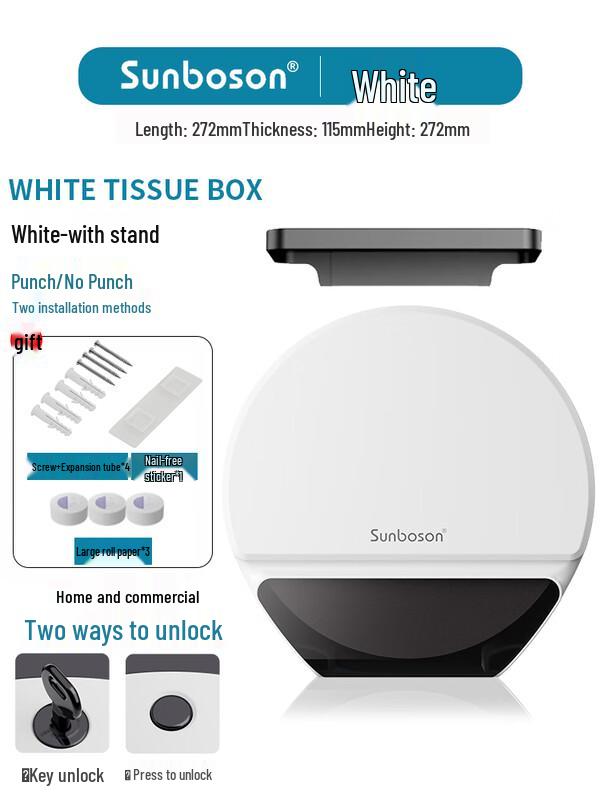 

Ally Jumbo Roll Toilet Paper Holder