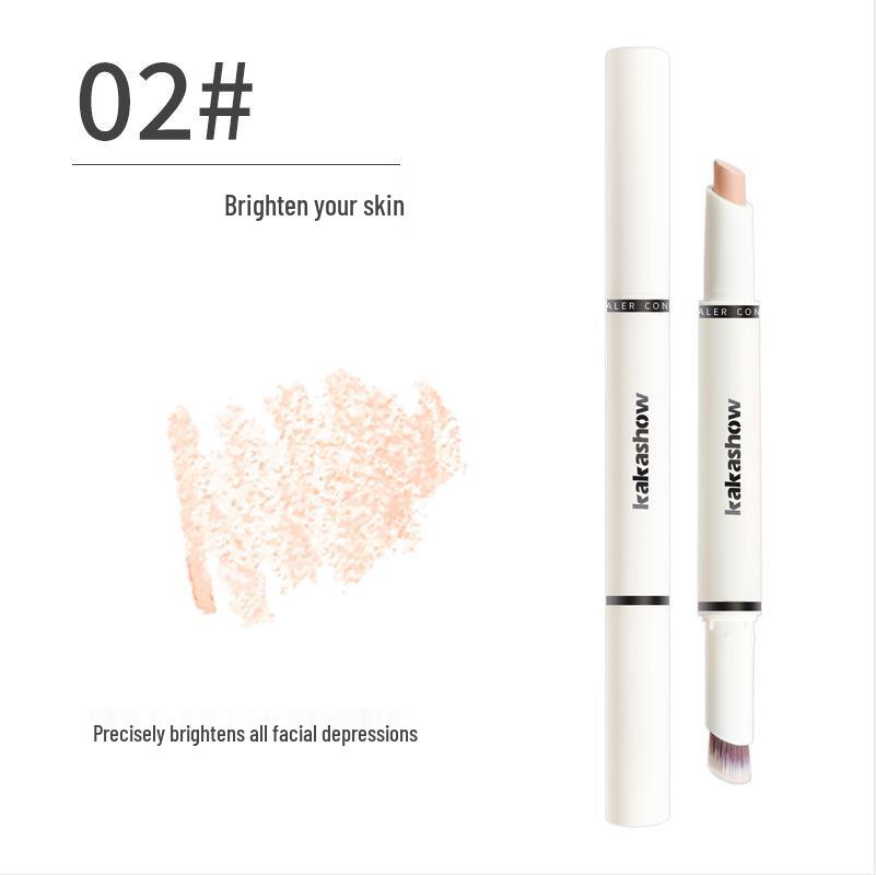 Kakashow Flawless Double-Ended Concealer Stick for Acne Scars, Blemishes, Dark Circles, and Contouring