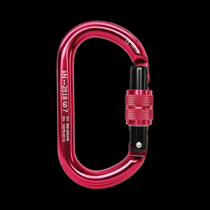 Aluminum Alloy O-Shape Climbing Carabiner