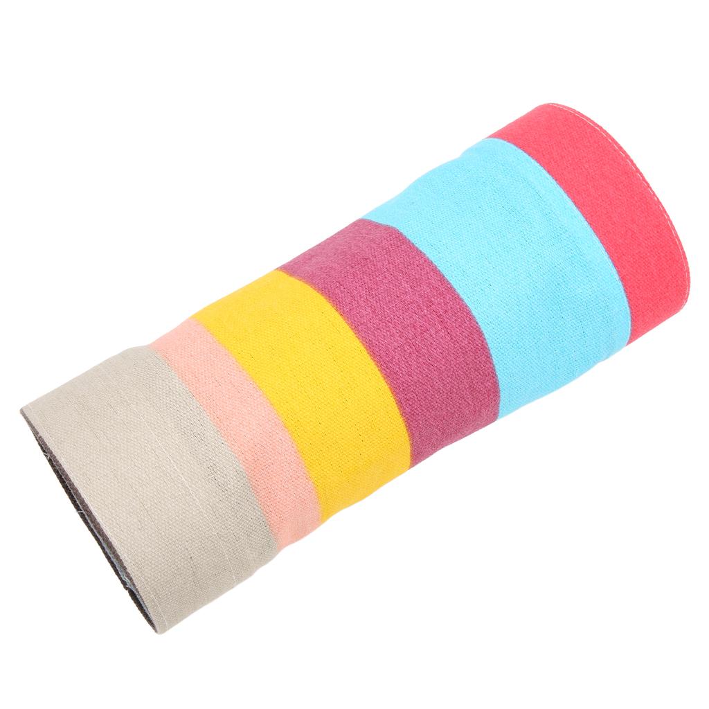 Hamster Tunnel Colourful Cloth Guinea Pig Playing Hideout Tunnels and Tubes for Small Pets