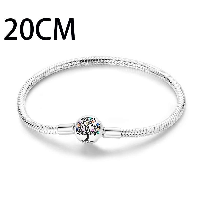 Original Metal Lucky Tree Of Life Charms Love Beads Safety Chain Pendants Fit Bangle Necklace Make your own Accessory Gift Elegant Fashion Beautiful