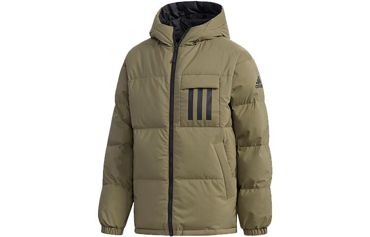 Adidas Down Jacket Men s Khaki Brown EH4009 S