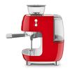 Machine à café expresso - SMEG - EGF03RDEU - 20 bars - 1650 Watts - Broyeur intégré