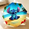 Lilo Stitch 8 Ribs 3Fold Black Glue Uv Protection Umbrella Sun Protection Rainproof Compact Folding Umbrella For Travel Daily Use C924921