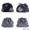 Unisex Picnic Bags Lunch Tote Pouch Drawstring Lunch Bag Food Hand Bags Japanese Style Lunch Box