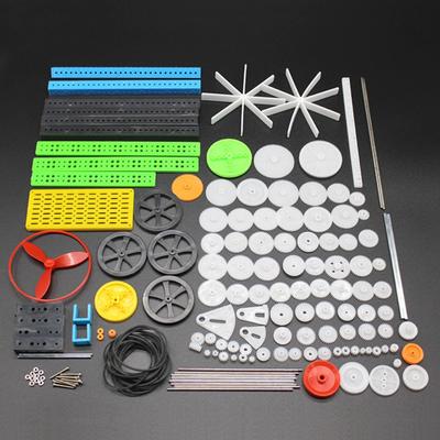 1 Juego Cremallera de Plástico Polea Correa Engranaje Helicoidal Doble y Simple Engranaje Helicoidal Modelo DIY Caja de Engranajes Piezas de Transmisión de Potencia