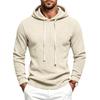 Men S Casual Long Sleeve Hooded Sweatshirt With Drawstring