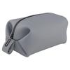 Solid Color Jelly Material Waterproof Silicone Storage Cosmetic Bag Large Capacity Portable Travel Toilet Bag