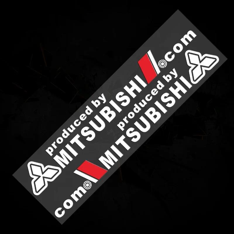 3D Reflektierende Auto Laser Emblem Aufkleber für Mitsubishi Lancer 9 10 ASX L200 Pajero Mirage Montero Outlander Eclipse Ralliart