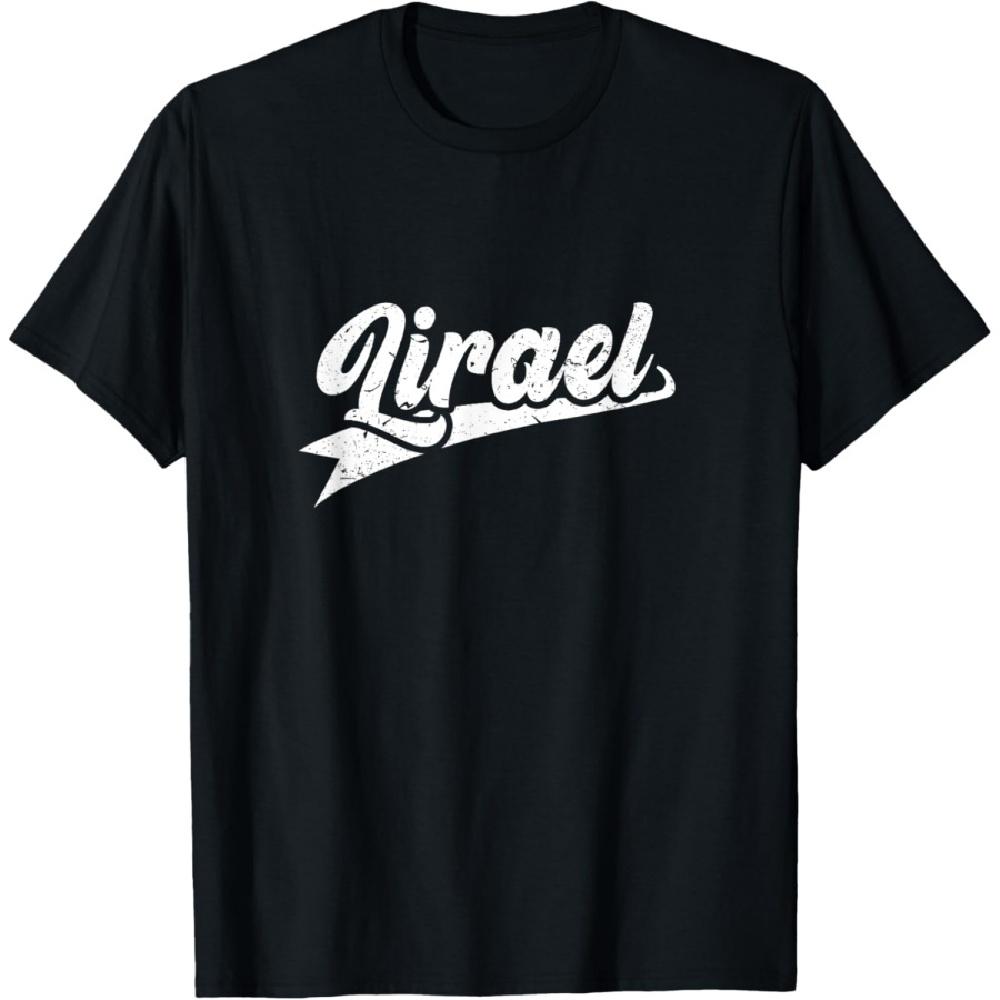 Classic 70s Retro Name Lirael T-Shirt XXXXXL чёрный
