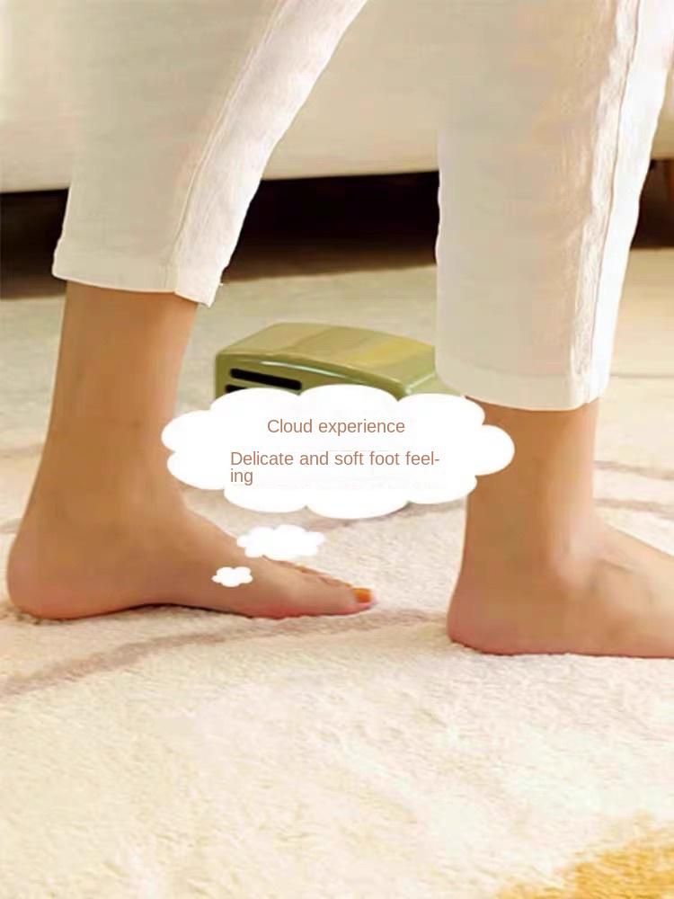 Nordycki Dywan z Imitacji Kaszmiru Uroczy Słonecznik Dywanik pod Stolik Kawowy do Salonu Specjalny Kształt Koc na Łóżko do Sypialni