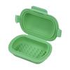 Leak Proof Soap Container Silicone Sealed Soap Box Multifunction Soap Holder  Bathroom