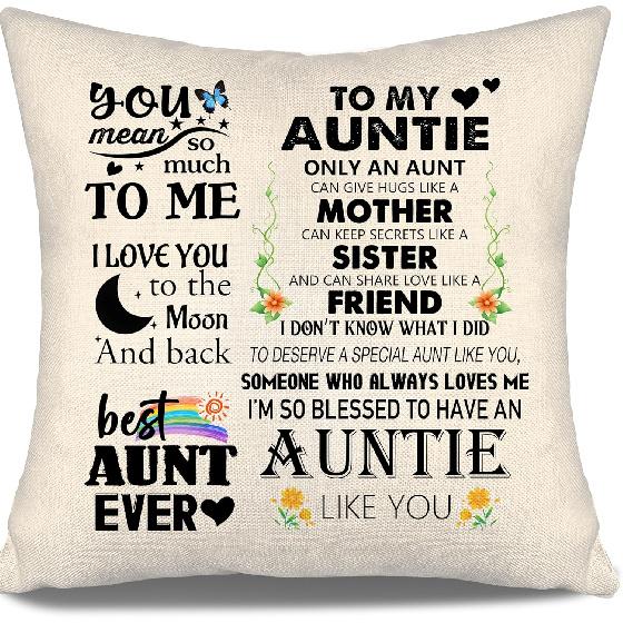 to My Bonus Daughter Gift Ideas Throw Pillow Covers for Bonus Daughter from Bonus Mom Bonus Dad Birthday Graduation Thanksgiving Auntie