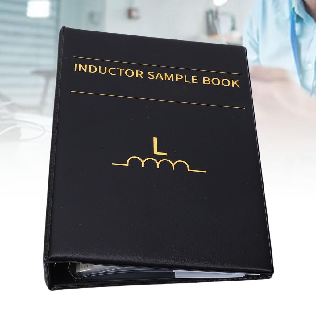 SMD-Induktor-Musterbuch, 50 Typen Mehrschicht-Induktor-Sortiment mit Loose-LF-Design für Prototyping, Reparatur, Ätzexperimente